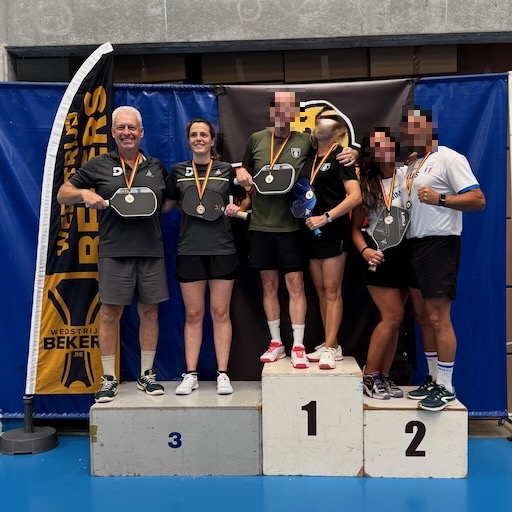 Andrii & Sophie at Belgian Pickleball Open 2025