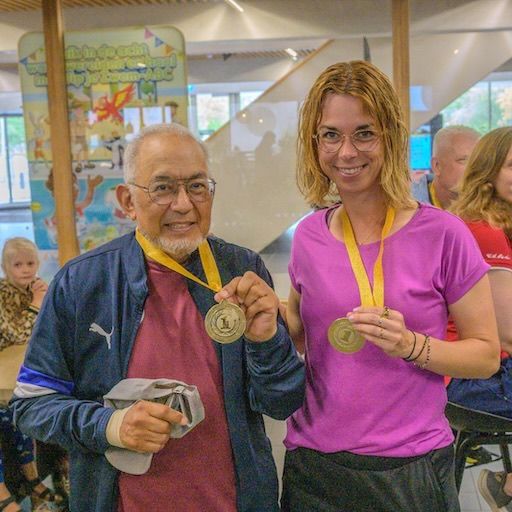 Hans & Joyce at Hoofddorp Dinx-Pickleball Tuur